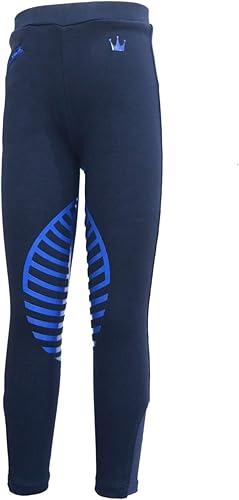 HR Farm Childs - Pantalones de silicona con agarre para la rodilla con bolsillo con cremallera talle bajo