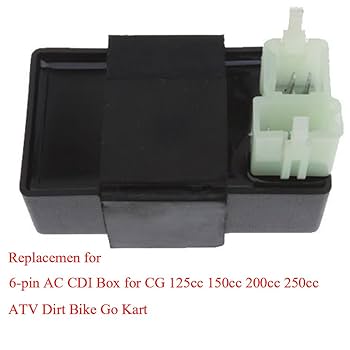 DC Fired 6pin 4+2 Pins CDI Fit TCG CB 125cc 150cc 250cc Motorcyle Scooter ATV Qu