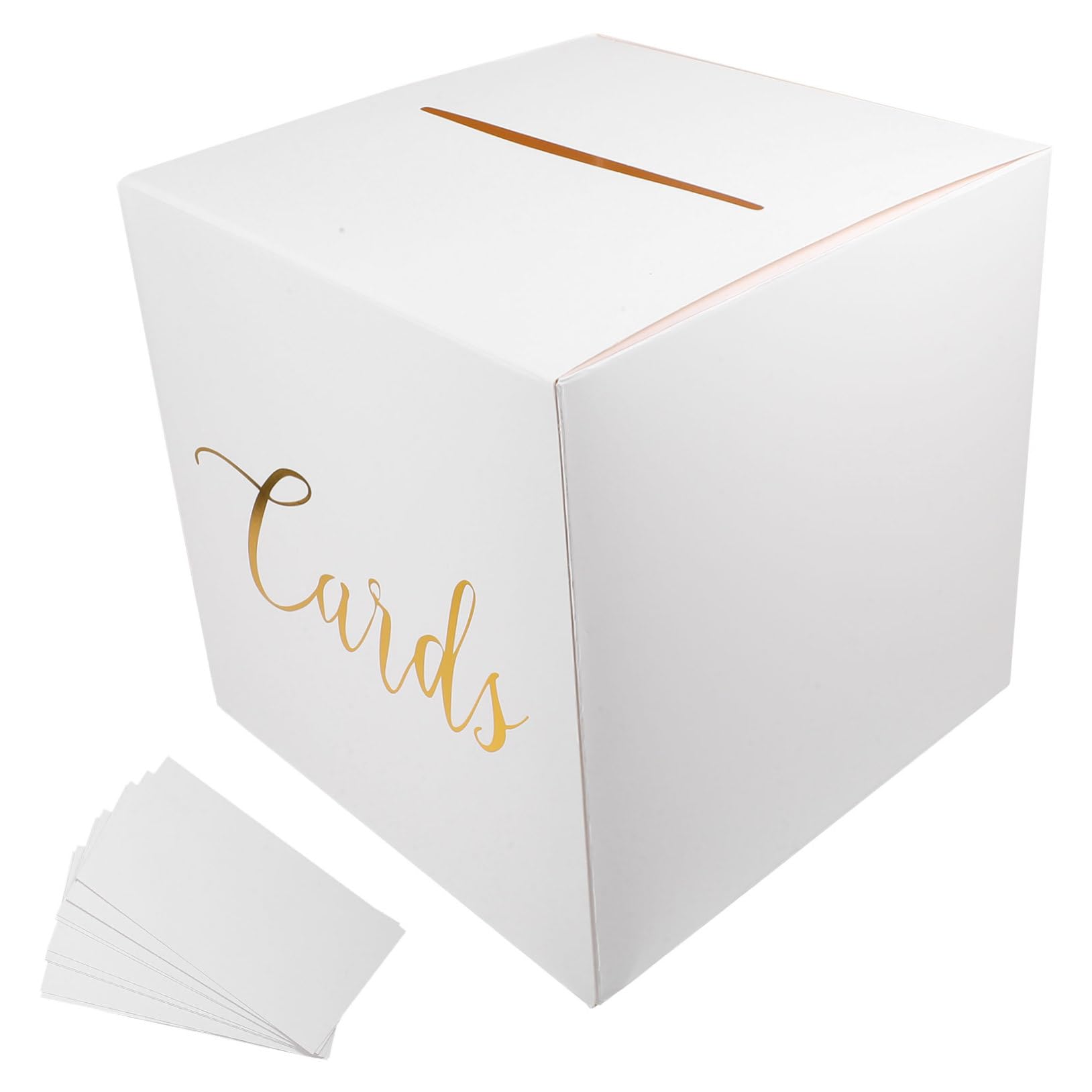 Alipis Wedding Card Holder Box Paper Box Diy Wedding Cards Case for Greetings