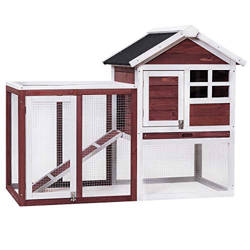 wooden rabbit chicken coops