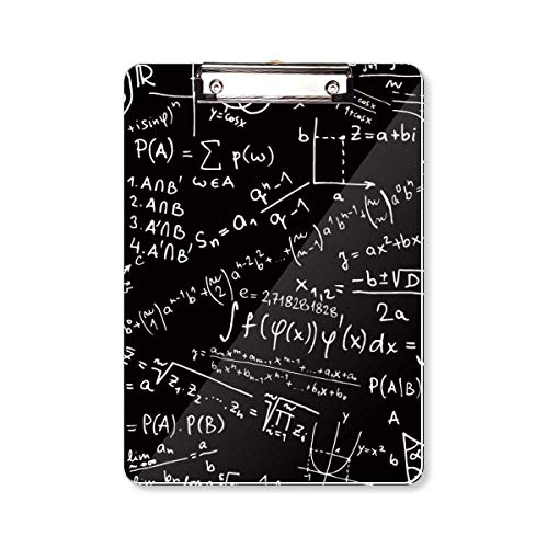 Calculus Figure Presse-papiers A4 avec Formules Mathématiques pour Bureau