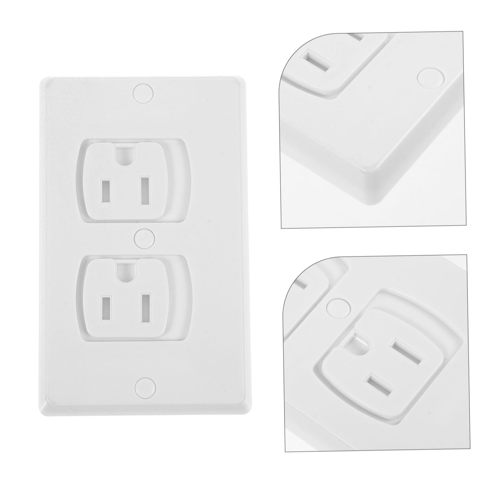 Hohopeti 10 Uds Enchufe Cubiertas Enchufe Eléctrico Cubiertas Enchufe Enchufes Pared Cubierta Corriente Cubierta Corriente