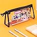 Album Makeup Bag for Fans, Cosmetic Bag Merch for Womens and Girls, Gifts for Fans Merchandise, 10PCS Stickers 𝐆𝐢𝐯𝐞𝐚𝐰𝐚𝐲