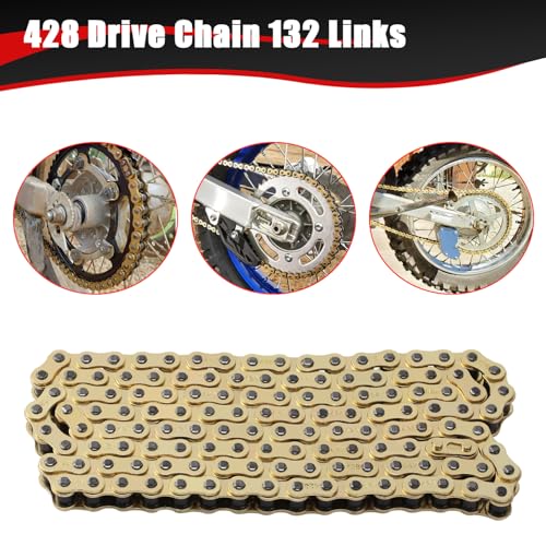 KAMIER 428 Motorcycle Chain Kit