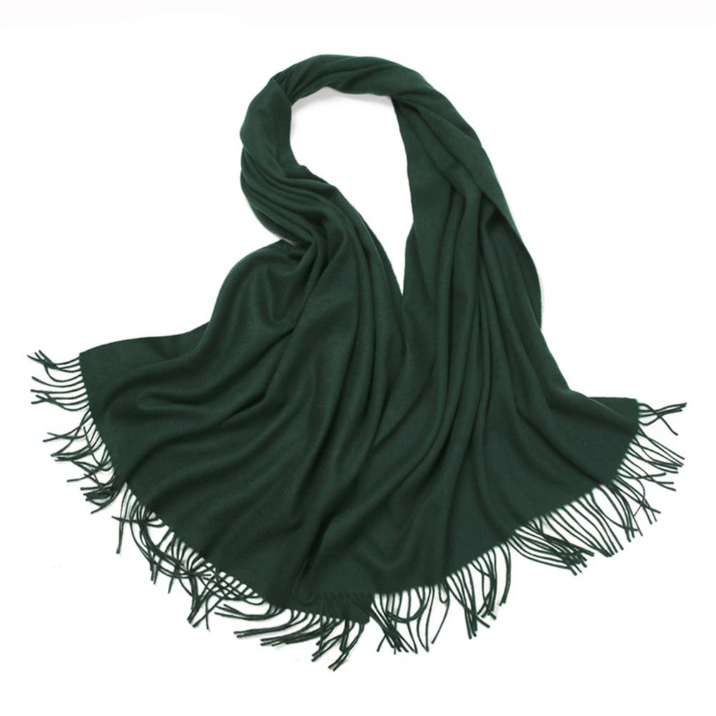 MagilonaWomen Winter Wearm Scarves 96% Cashmere Soft Thick Shawls Wrap Large Size 70x200cm