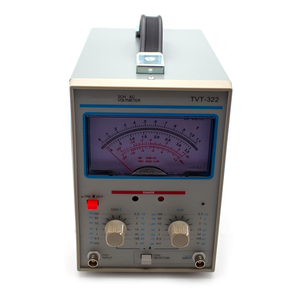 Millivoltmetro a Doppio Ago AC 220V, Display a Doppio Puntatore di Tensione 300uV-100V
