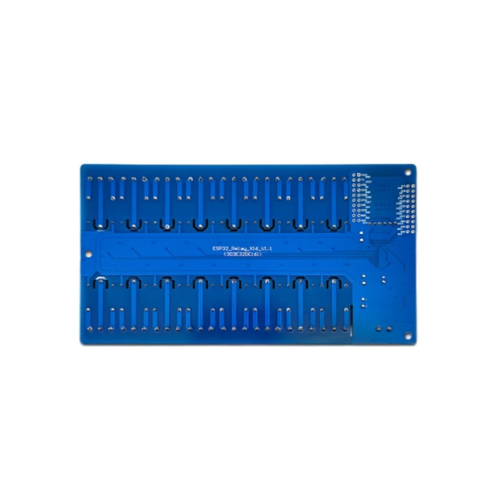 Modulo relè PLC Scheda di sviluppo modulo relè a 16 vie ESP32 DC 5V-12V for scheda ESP32-WROOM