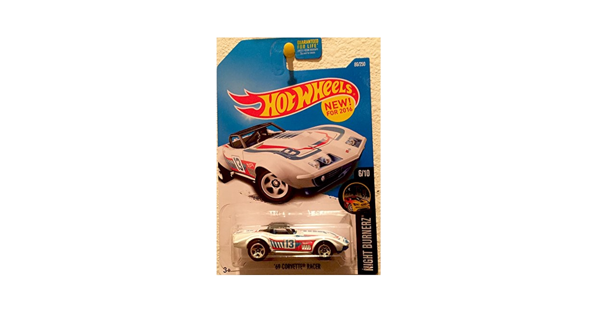 Amazon.com: Hot Wheels, 2016 Night Burnerz, 69 Corvette