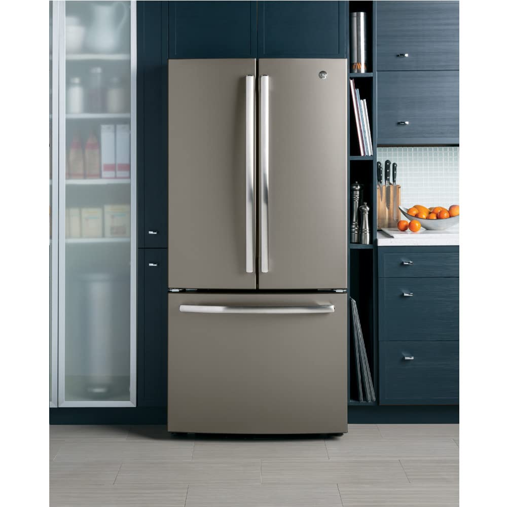 GE Gwe19jmles 33" Counter Depth French Door Refrigerator With 18.6 Cu. Ft. Total Capacity, Slate on Fridge.com - View 6