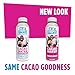 Blue Stripes Cacao Water - Cold Pressed Superfruit Hydration with Electrolytes & Antioxidants, No Sugar Added, All Natural, Great for Protein Shakes & Smoothies - Passion Fruit, 10 FL OZ
