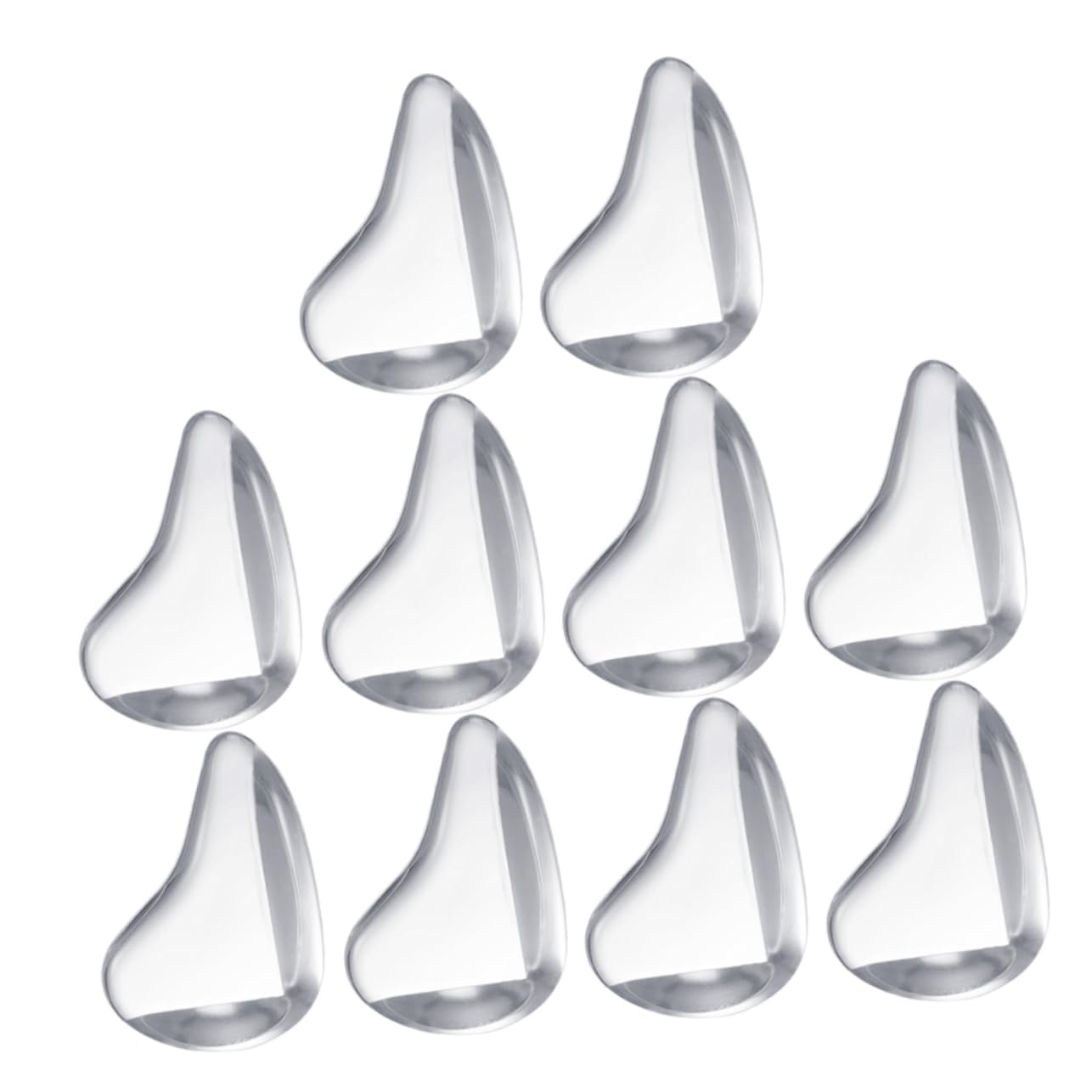 GALPADA 10Pcs Transparent Corner Guards for Furniture Durable Safety Protectors for Table Edges Soft Design Childproofing Table Corner Protector