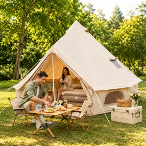13.1ft Bell Tent with Stove Jack