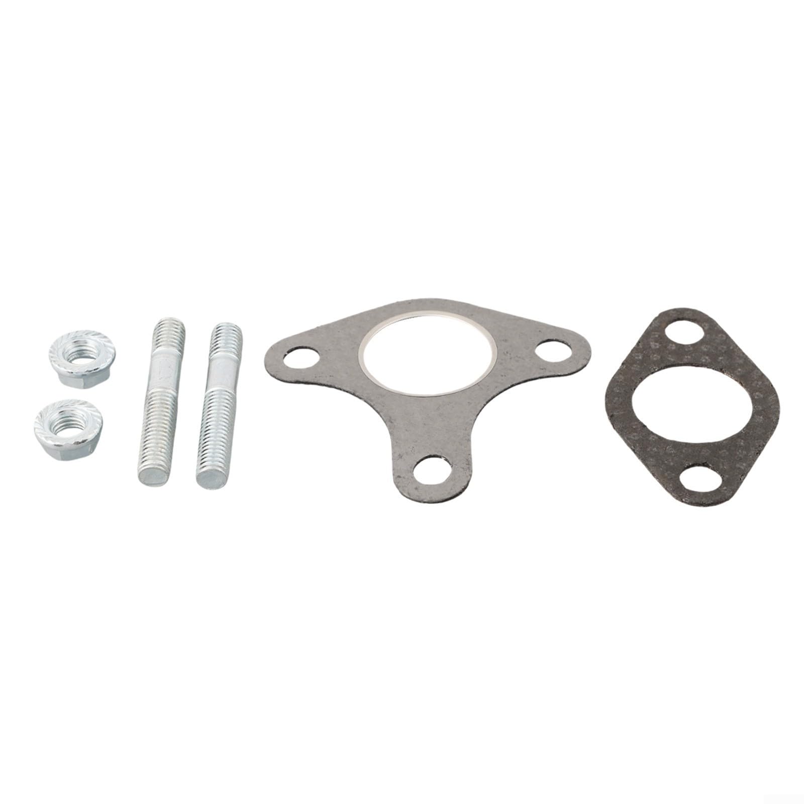 Muffler Exhaust Gasket Set with Bolts and Nuts for GX240 Engines 13HP 11HP 9HP 8HP Lawn Mower Parts Replacement 90047-ZE2-000 18333-ZB4-800