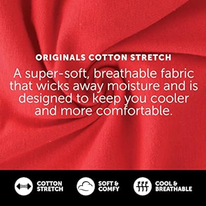 Hanes mens Hanes Originals Men’s Boxer Briefs & Trunks, Stretch Cotton Moisture-wicking Underwear, Modern Fit Low Rise, Multipacks - Image 5