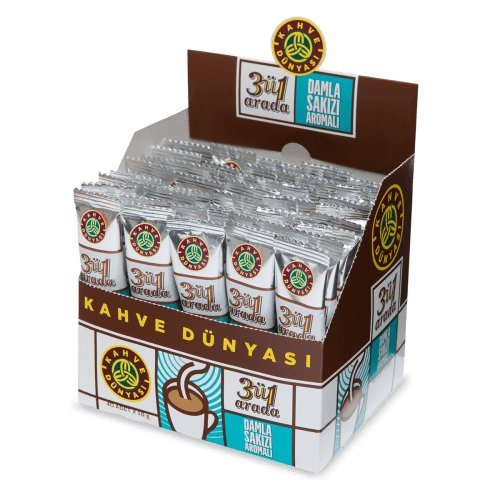 Coffee World Turkish Coffee - 40 Pack , In Single-Packs (Mastika) #TOP19
