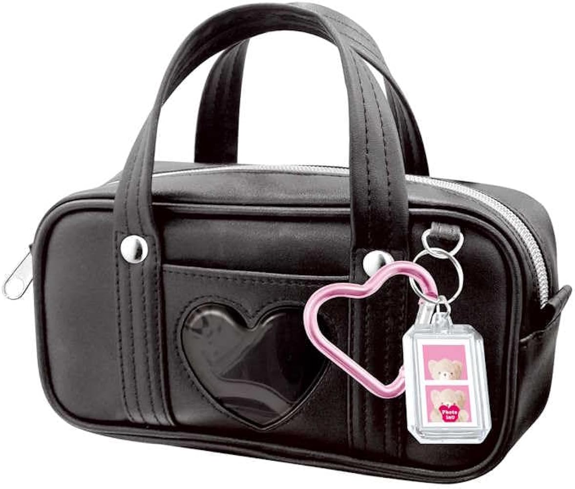 Amazon.co.jp: クーリア 平成レトロ スクールBAG型ペンポーチ ブラック