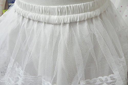 Vintage Sweet White/Black Cosplay Skirt Three Layer Lace Gothic Lolita Petticoat Tutu Skirt Crinoline Underskirt - Image 7
