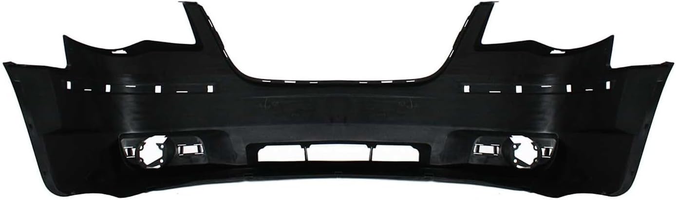Replacement Front Bumper Cover with Chrome Insert fits Chrysler Town and Country 2009-2010 3.8L