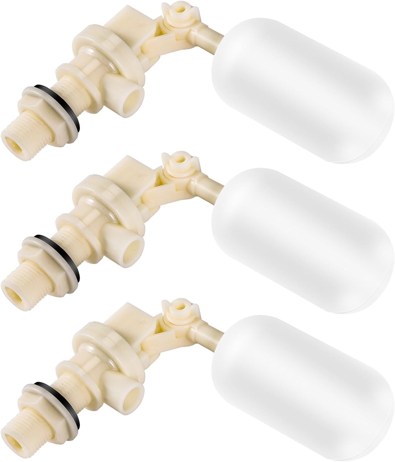Confezione da 3 valvole galleggianti per acqua automatica SchüSsel bovini capra pecora maiale cane acqua trogolo forniture fattoria