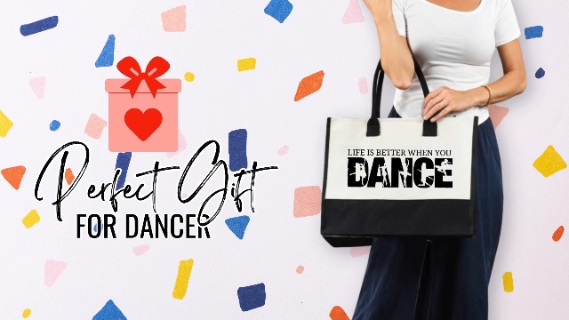 Bolsa Tote de Lona InnoBeta Dancer Gifts con Cierre miniatura 7