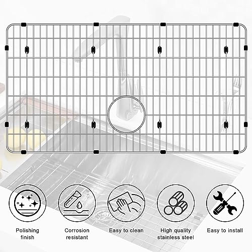 Protector para Fregadero de Acero Inoxidable 26-3/8" x 14-3/8" x 1-1/4" miniatura 4