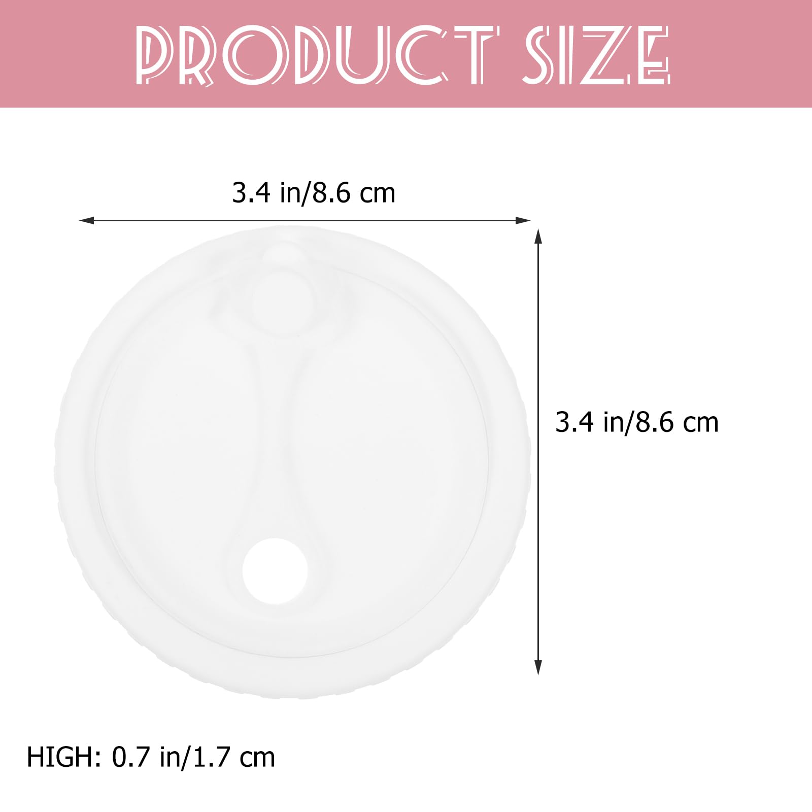 Wide Mouth Mason Jar Lid Replacement Drink Jar Accessory Leak Mason Jar Lids for Wide Mouth Jars