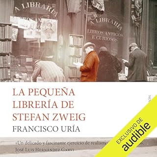 Diseño de la portada del título La pequeña librería de Stefan Zweig