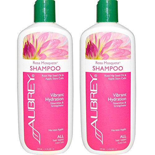 Rosa Mosqueta Shampoo Aubrey Organics 11 oz Liquid