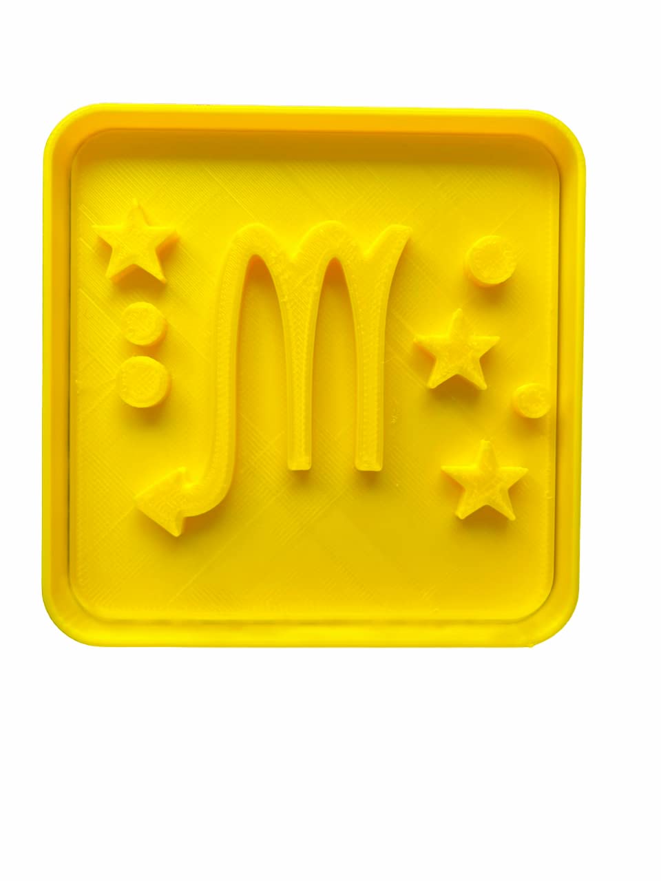 The Cookie Cutter Hub 10cm Zodiac - Scorpio Cookie Cutter and Matching Embosser for Cookies Biscuits Clay Baking Decoration