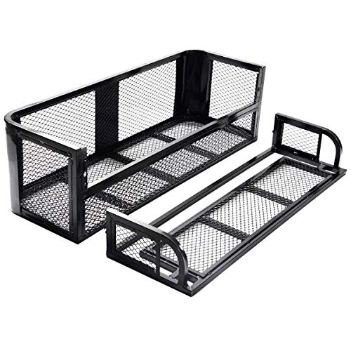 Toolsempire Rear Rack Atv Utv Universal Back Cargo Carriers Basket Steel #TOP4