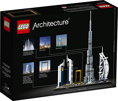 Lego Architecture Skylines: Dubai 21052 Building Kit, Collectible Architecture Building Set For Adults (740 Pieces) #TOP4
