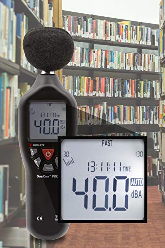 Image of Triplett 3550 SoniChek PRO Professional Decibel Sound Level Meter - A /C Weighted Measurement Reads 30 to 130dB