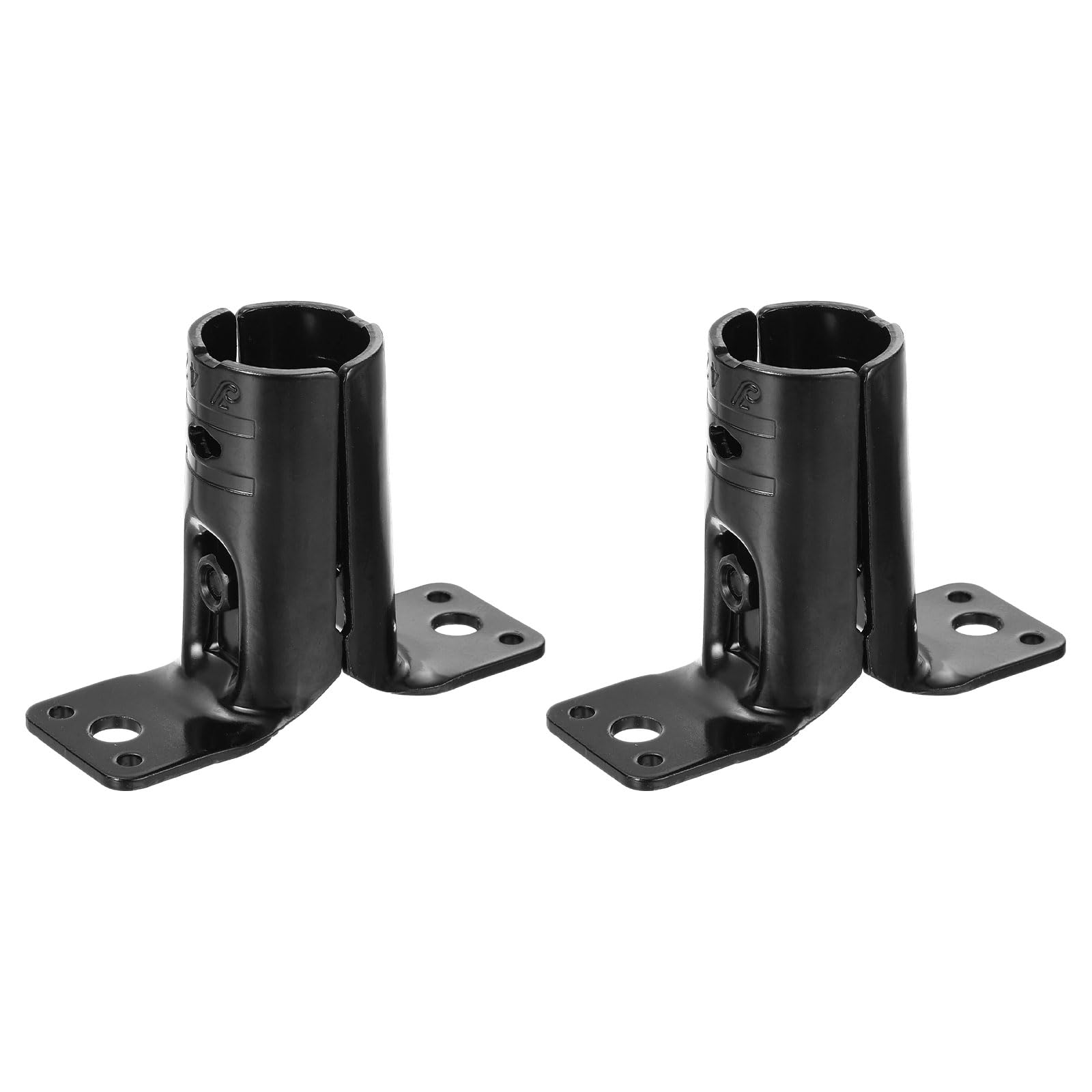 Conectores de abrazadera para valla de 28 mm que evitan balanceos estructurales 2 juegos