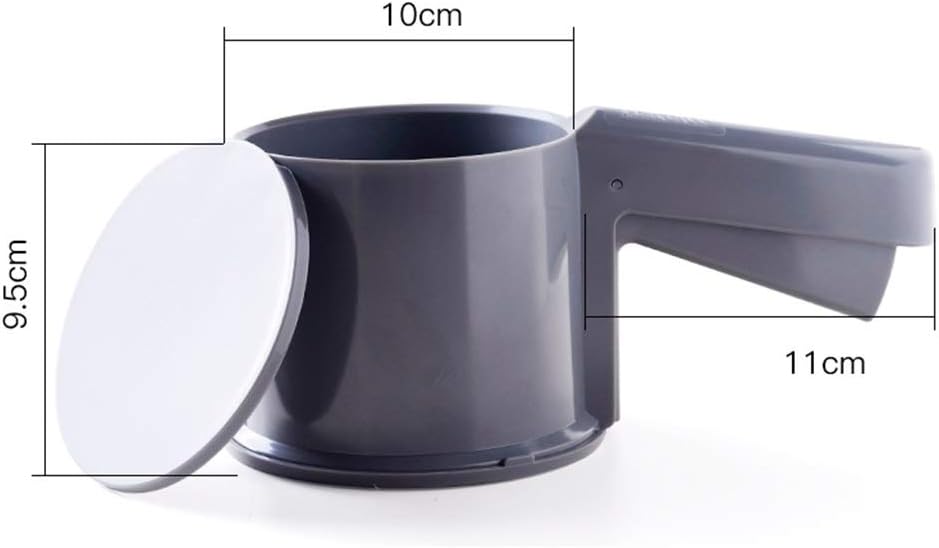 Flour Sifter Cup Fine Mesh Screen Baking Sieve Kitchen Craft For Sugar Flour