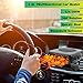 Car Heater, 12V 200W Automobile Windscreen Fan Function for Quickly Defrost Defogger Demister Vehicle Heater Plug in Cigarette Lighter 2 in 1 Fast Heating/Cooling (Large)
