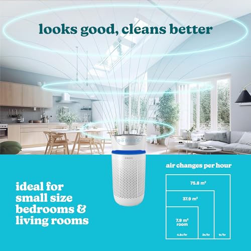 HoMedics Purificatore d'Aria, Filtro HEPA a 360°