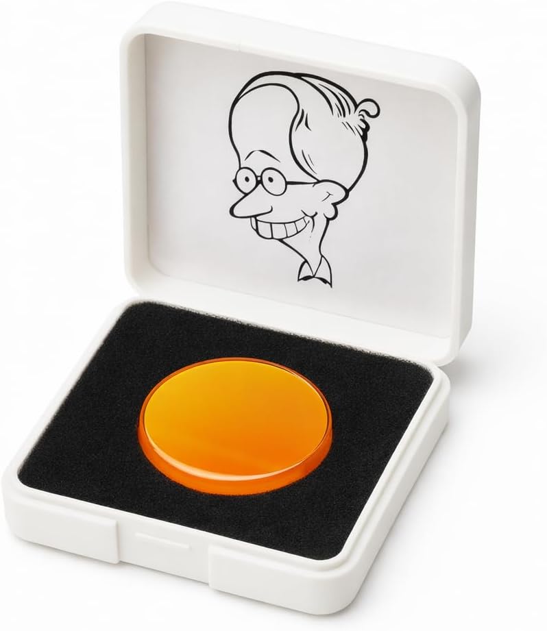 xTool P2/P2S CO2 Laser Replacement Focal Lens, Optical Glass, OEM-Equivalent Precision Lens