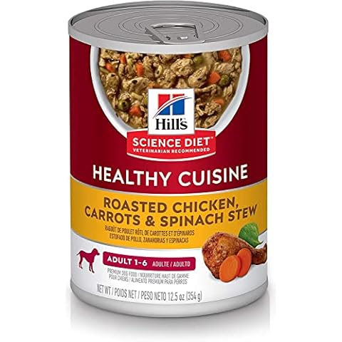 Hill's Science Diet Roasted Chicken Wet Dog Food, 12-Pack Cover