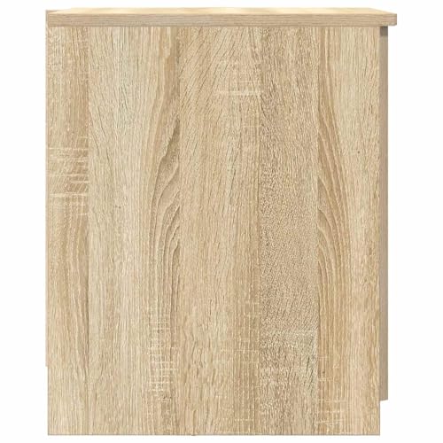 Armario de baño de roble Sonoma de 30x41x50 cm con estante 4