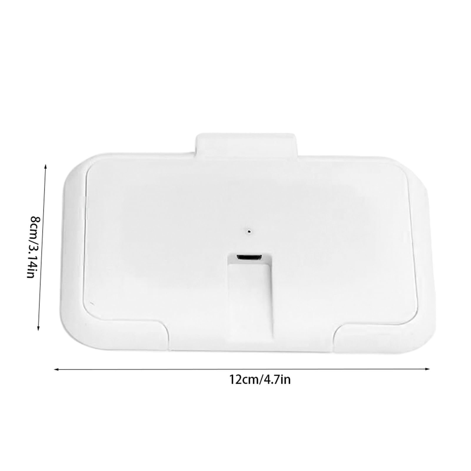 Wipe Warmer Cover, 12x8cm Baby Care Accessory, Baby Wipe Warmer, Baby Wipes Dispenser, Heating Top Wet Wipes - Image 3