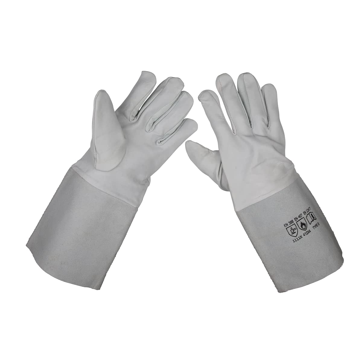 Sealey SSP142 Welding Gauntlets, White