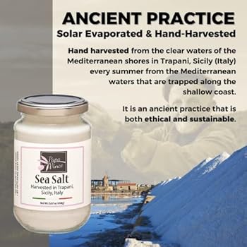 Papa Vince Real Sea Salt - All Natural from the Trapani Salt Pans on