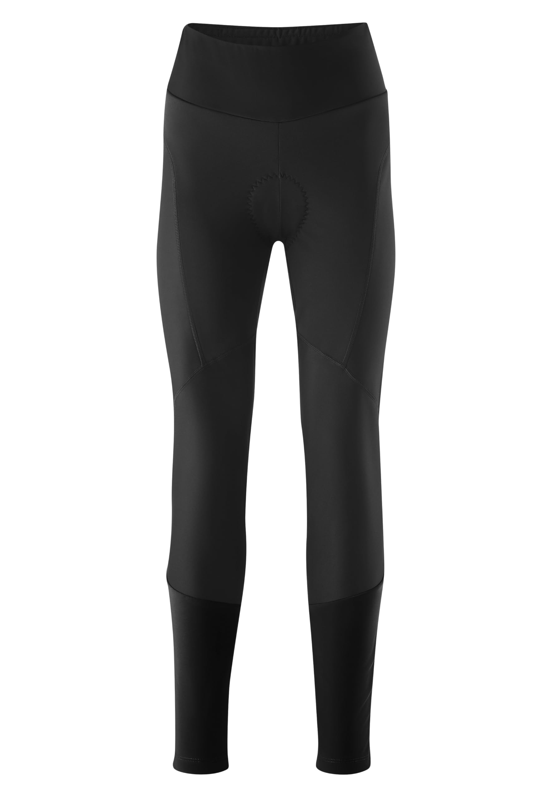 Gonso Essential Tight Softshell W, Lange Damen Fahrradhose, Mit Dry Up Air Sitzpolster, G-Shell für optimale Wärmeisolierung, Wasserabweisend, Enganliegende Passform