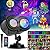 2024 Upgrade Halloween Christmas Projector Lights Outdoor, COOLWUFAN 2-in-1 Moving Patterns Landscape Lights, 30 HD Effects (3D Ocean Wave)Projection Light for Xmas Halloween Party Garden Decorations