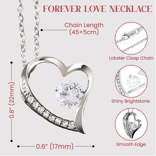 To My Beautiful Wife Necklace from Husband, Soulmate Necklace for Women, Wifey Birthday Gift Ideas from Husband, Mother day Anniversary Jewelry Present, Romantic Jewelry for Best Wifey4