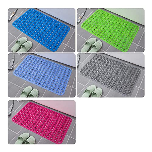 Tapis de bain antidérapant PVC 50x80 cm lavable avec ventouses - 3