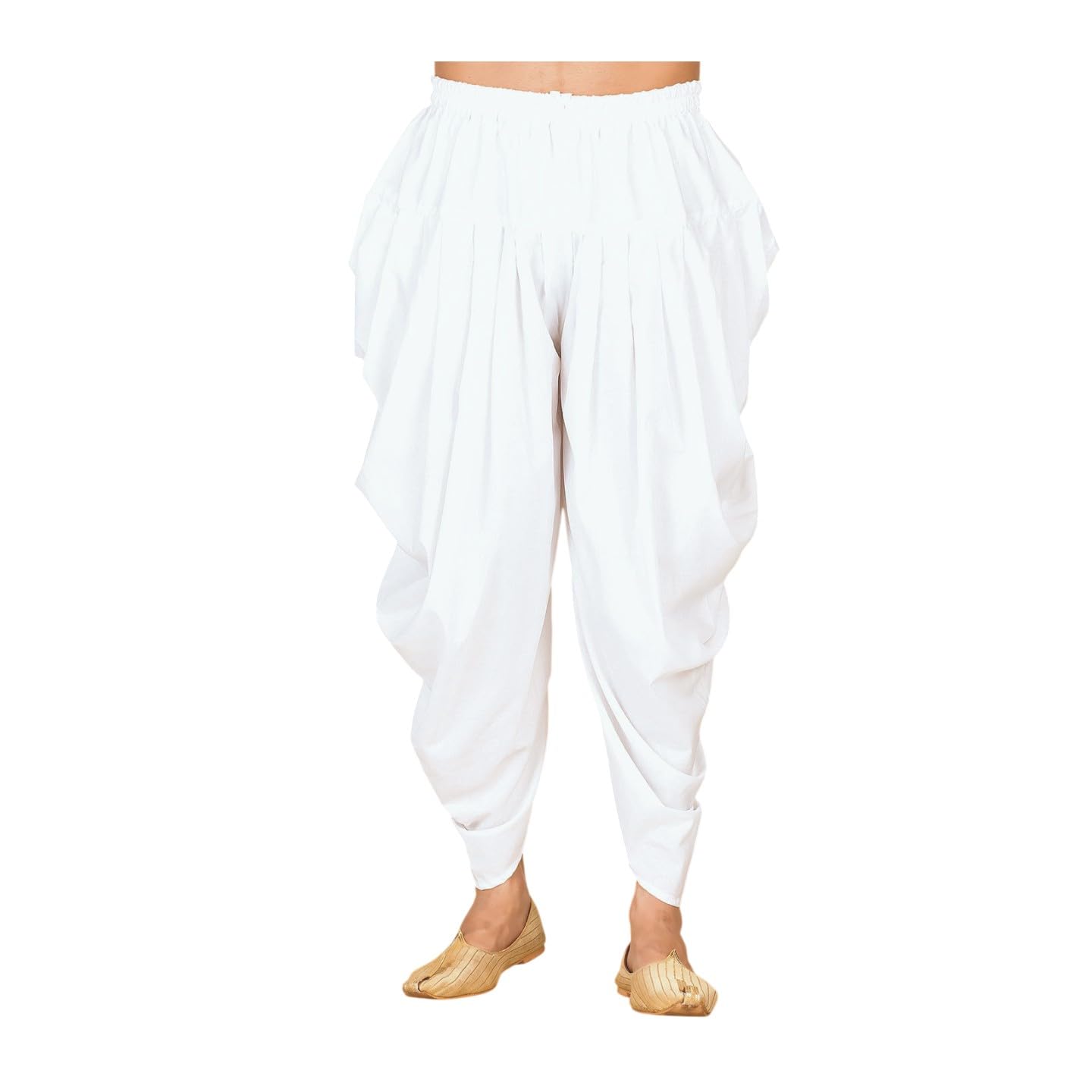 mooney Traditional Dhoti Pant for Men Women, South Style Dhoti Salwar Pathani Ready to Wear Dhoti Pant Easy to Use Yoga, Casual, Wedding, Festive Kurta Pajama Bottoms-picture-33