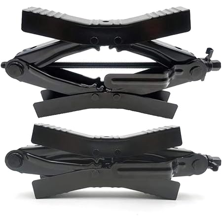 EPOARTIST Camper Wheel Chock Stabilizer Scissor 2 Sets for RV Travel Trailer tire chalks Rust-Proof