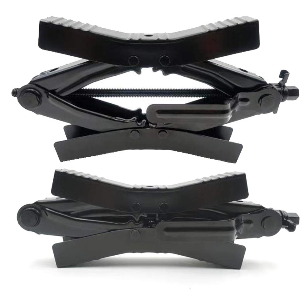 EPOARTIST Camper Wheel Chock Stabilizer 2 Sets, RV Wheel Immobilizers for Travel Trailer Tire Chocks, Tire Lock. Mast Have Dual Axle Trailer Accessories for Fifth Wheel. Heavy Duty, Anti Movement