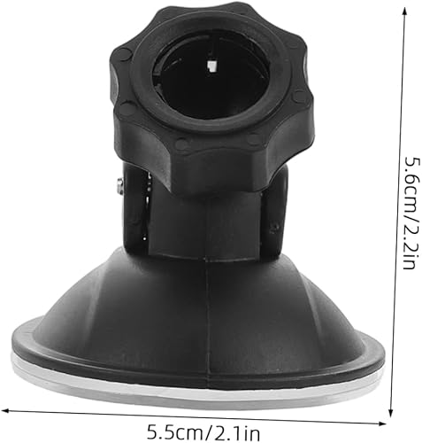 Miniatura 2 de Soporte para cámara de tablero de coche, soporte de cámara con ventosa, base giratoria de 360 grados para cámaras de tablero